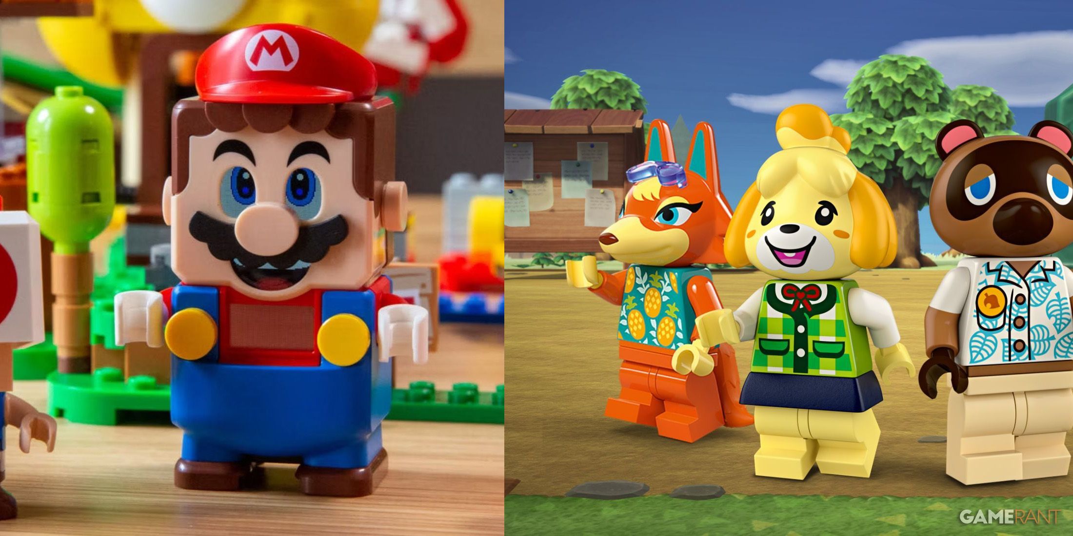 New Super Mario and Animal Crossing LEGO Sets Revealed