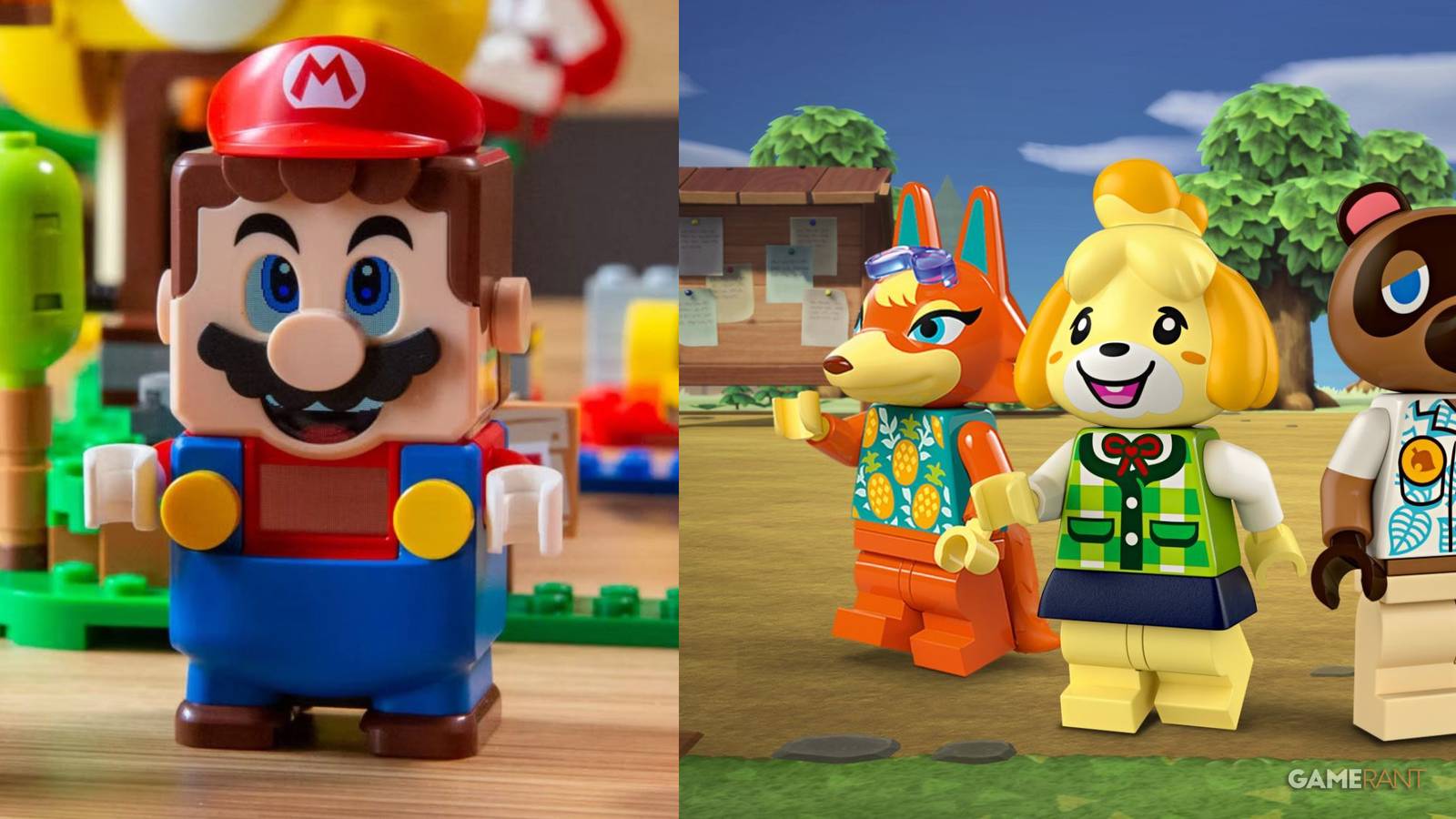 New Super Mario and Animal Crossing LEGO Sets Revealed