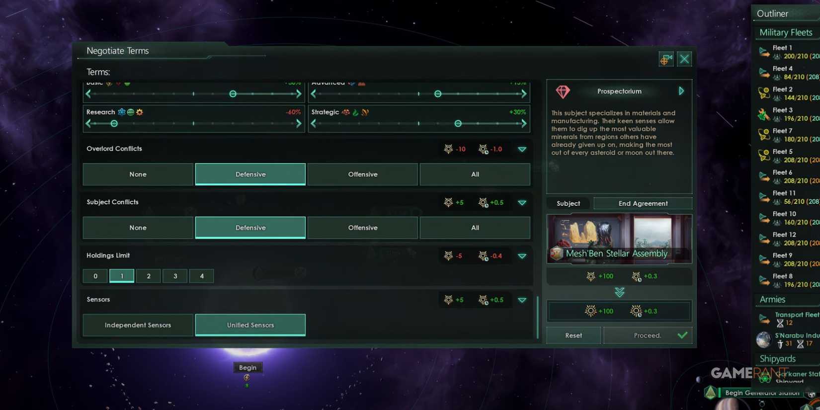 Making Protectorate in Stellaris