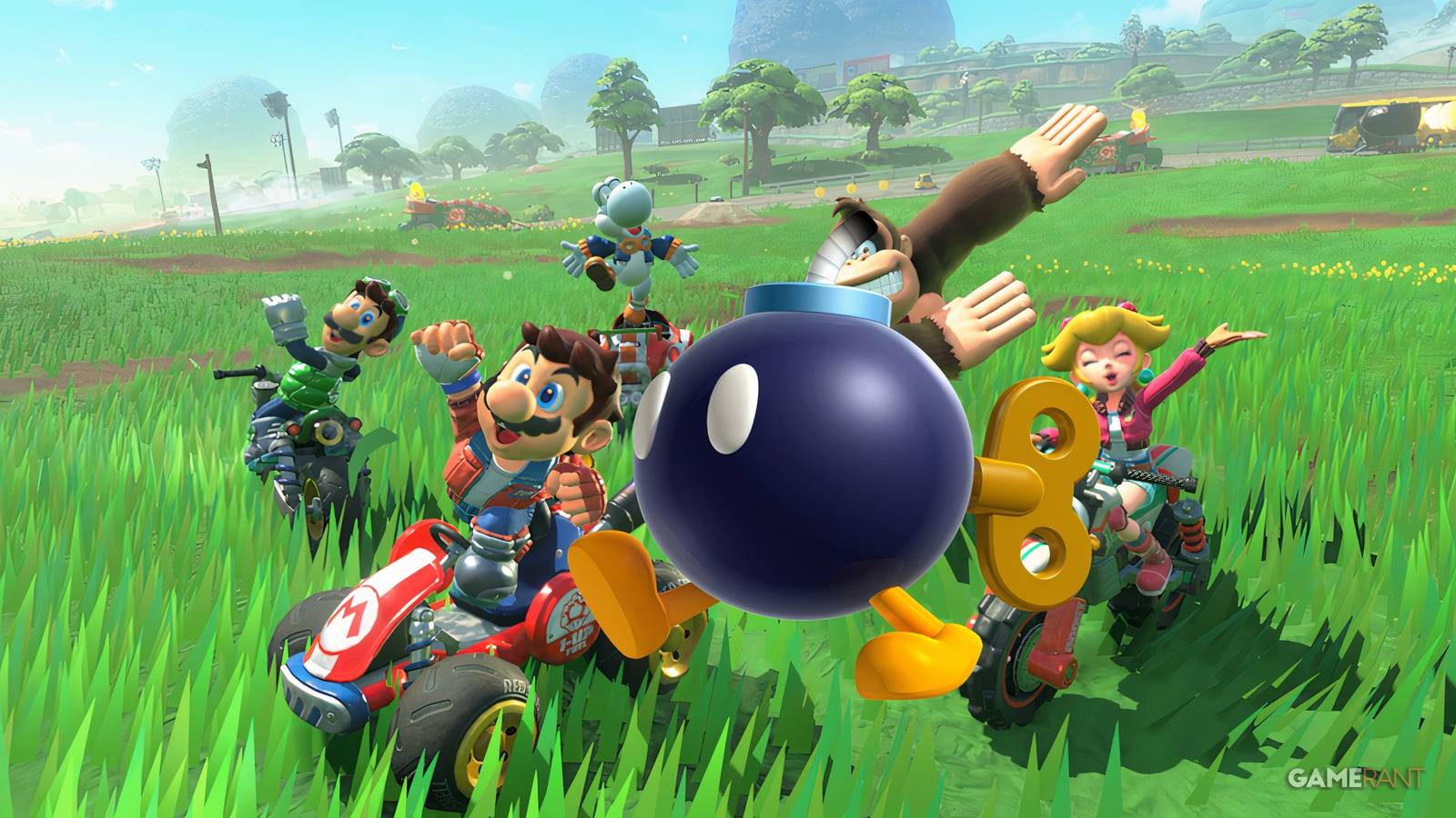 mario kart world changing bob-ombs