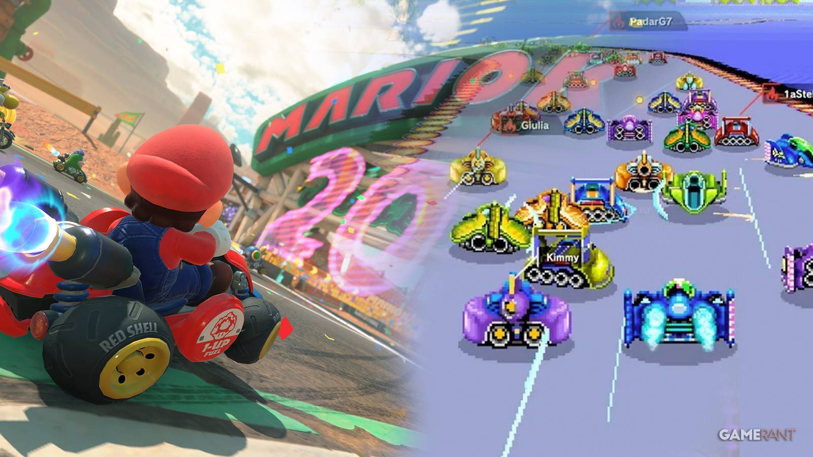 Mario Kart World Knockout F Zero