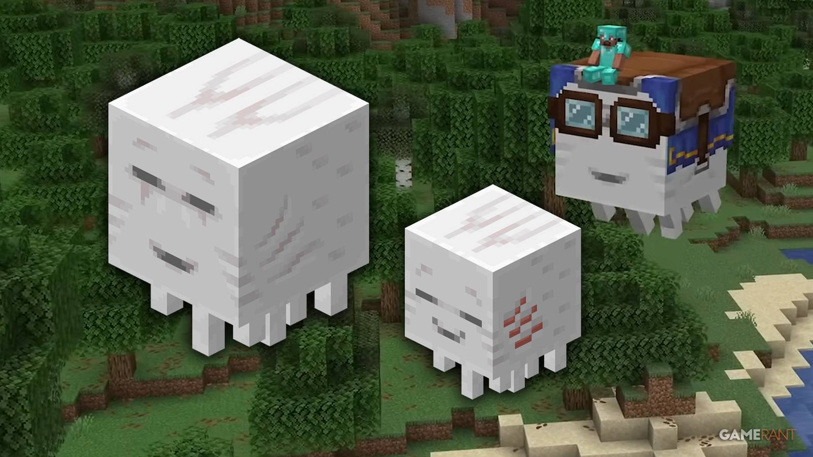Minecraft Friendly Ghast Unusual Mount Floodgates