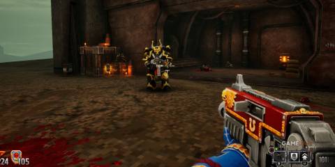 8 Best Warhammer FPS Games, Ranked shooting a chaos space marine