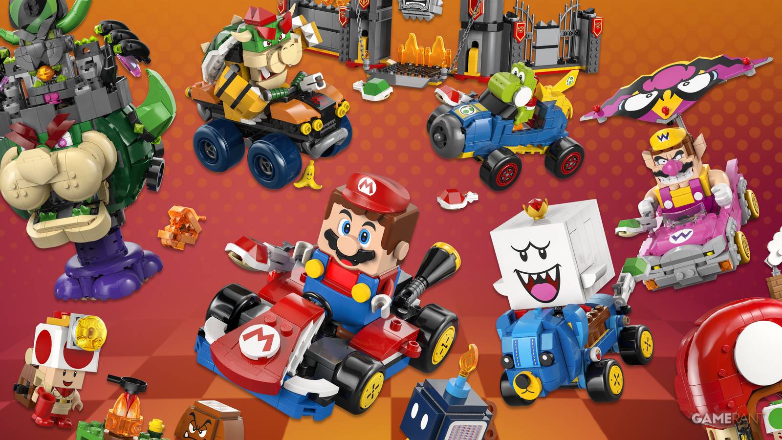 New LEGO Super Mario Sets Arrive in August: Includes Bowser's Castle, Mario Kart, And More