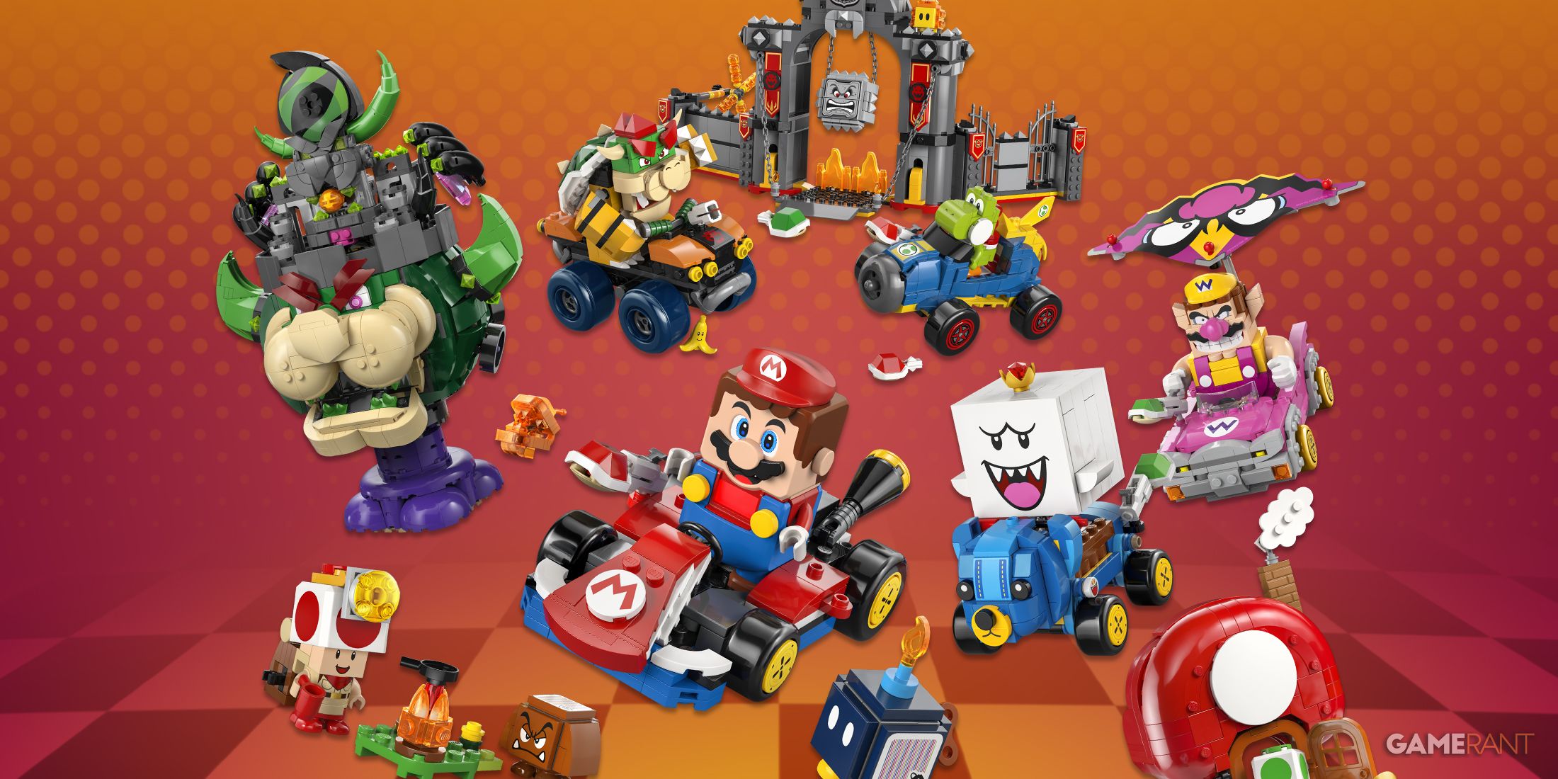 New LEGO Super Mario Sets Arrive in August: Includes Bowser's Castle, Mario Kart, And More