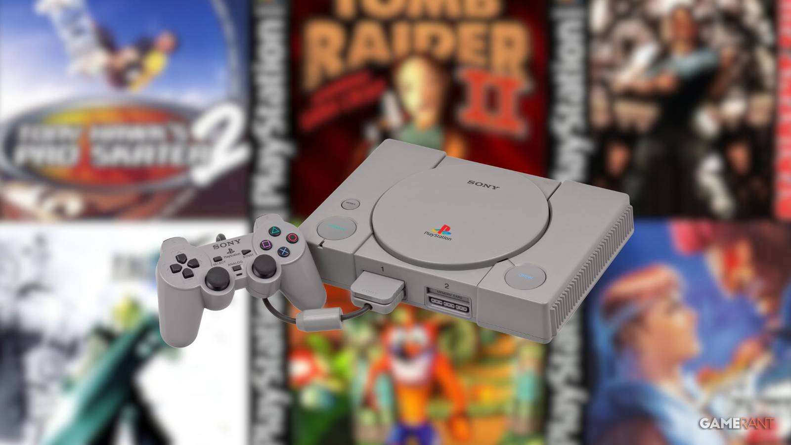 gamer show off PlayStation 1 collection they inherited after their grandpa passed away