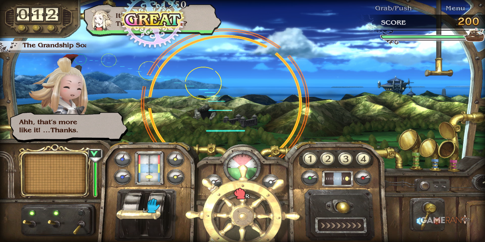 panic cruise minigame bravely default 2 flying fairy