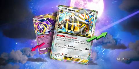 sogaleo ex and lunala ex in pokemon tcg pocket.
