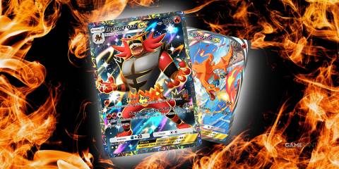 incineroar ex and charizard ex cards in pokemon tcg pocket.