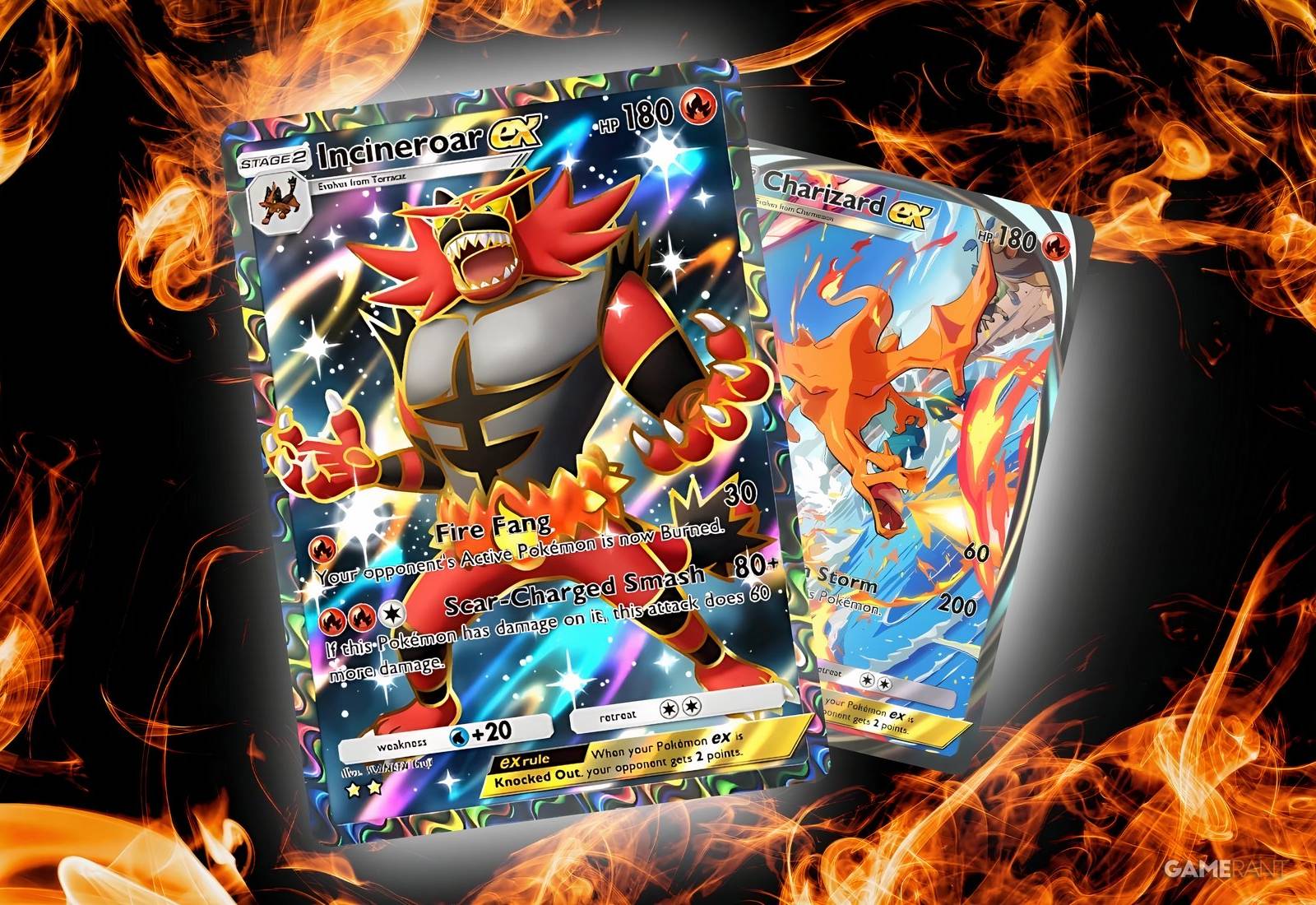 Pokemon TCG Pocket: Incineroar ex & Charizard ex Deck Guide Pokemon TCG Pocket: Incineroar ex & Charizard ex Deck Guide