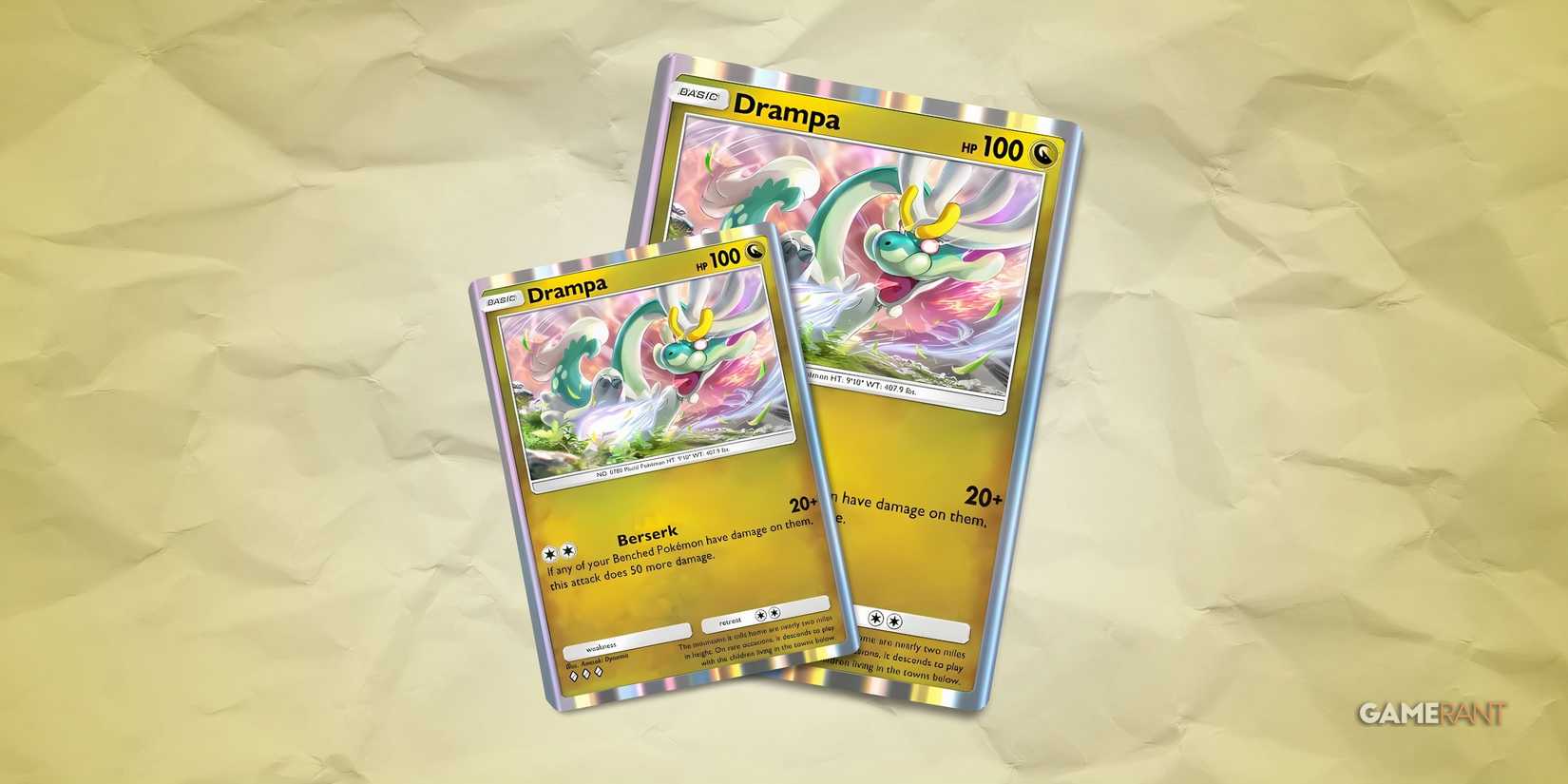 drampa card in pokemon tcg pocket.