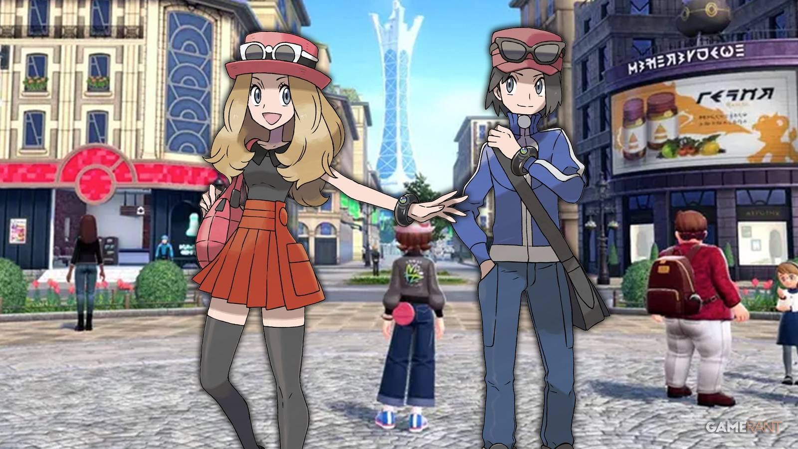 Pokemon X Y Calem Serena Fit Z A