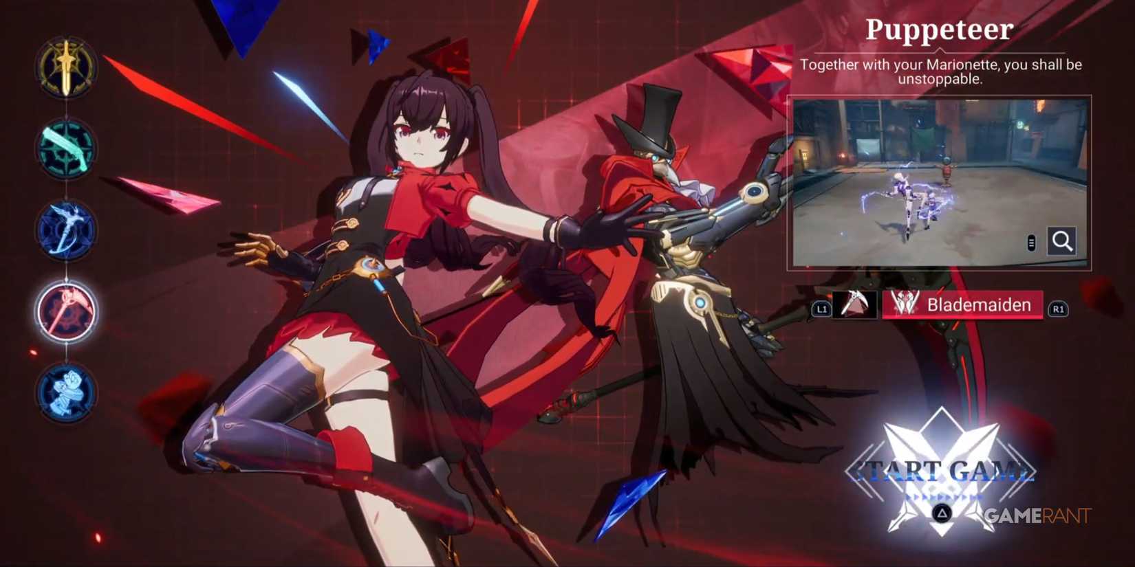 Pupeteer Crystal of Atlan Classes Guide