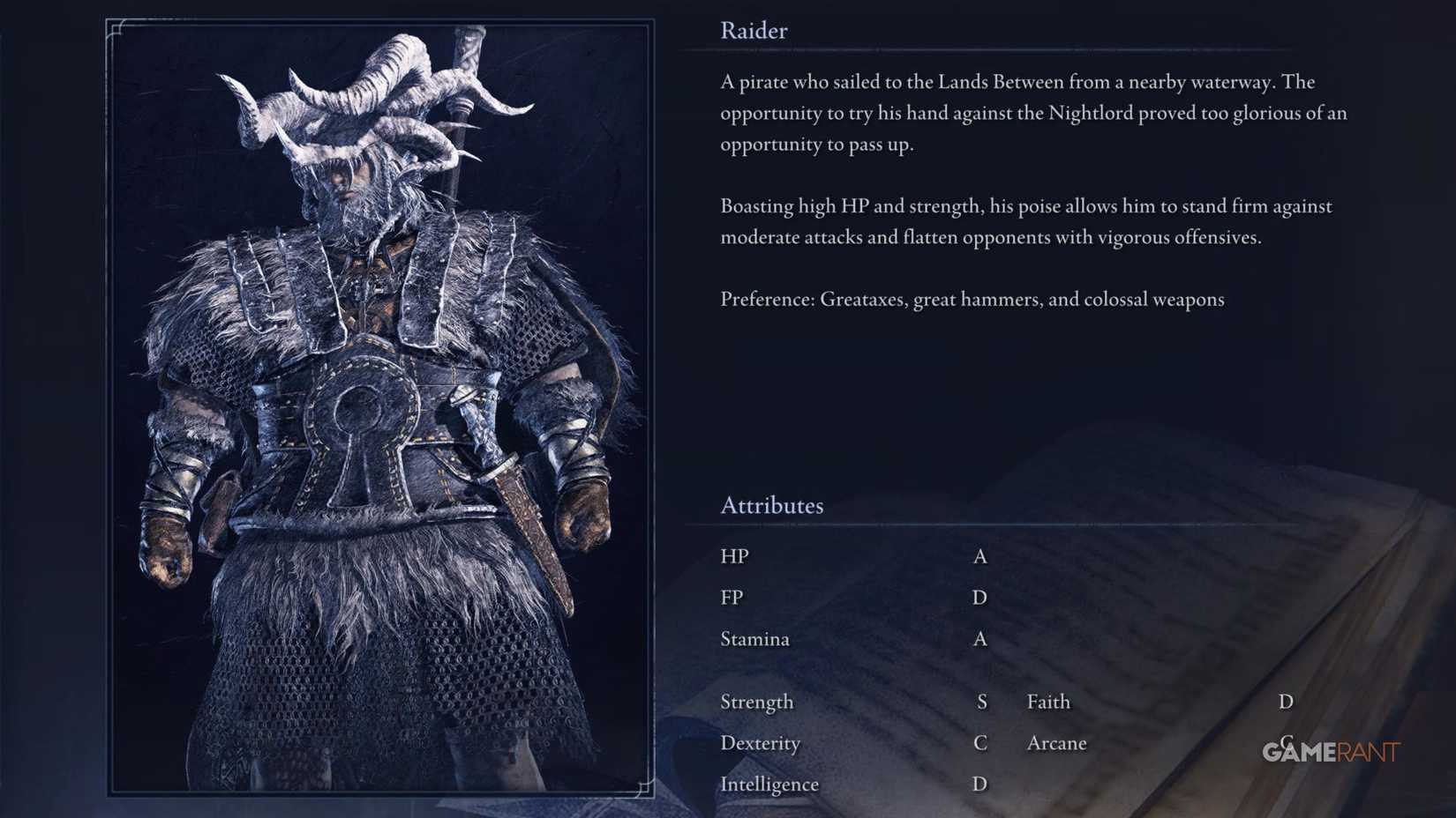 Raider Playstyle & Class Overview in Elden Ring Nightreign