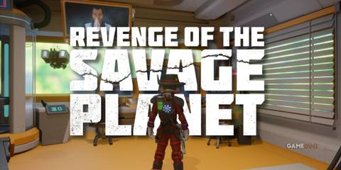 revenge of the savage planet logo.