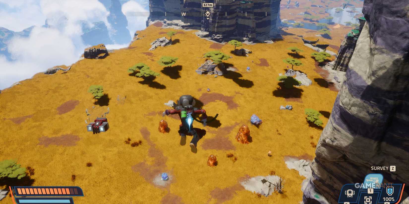 fall damage nullifier in revenge of the savage planet.