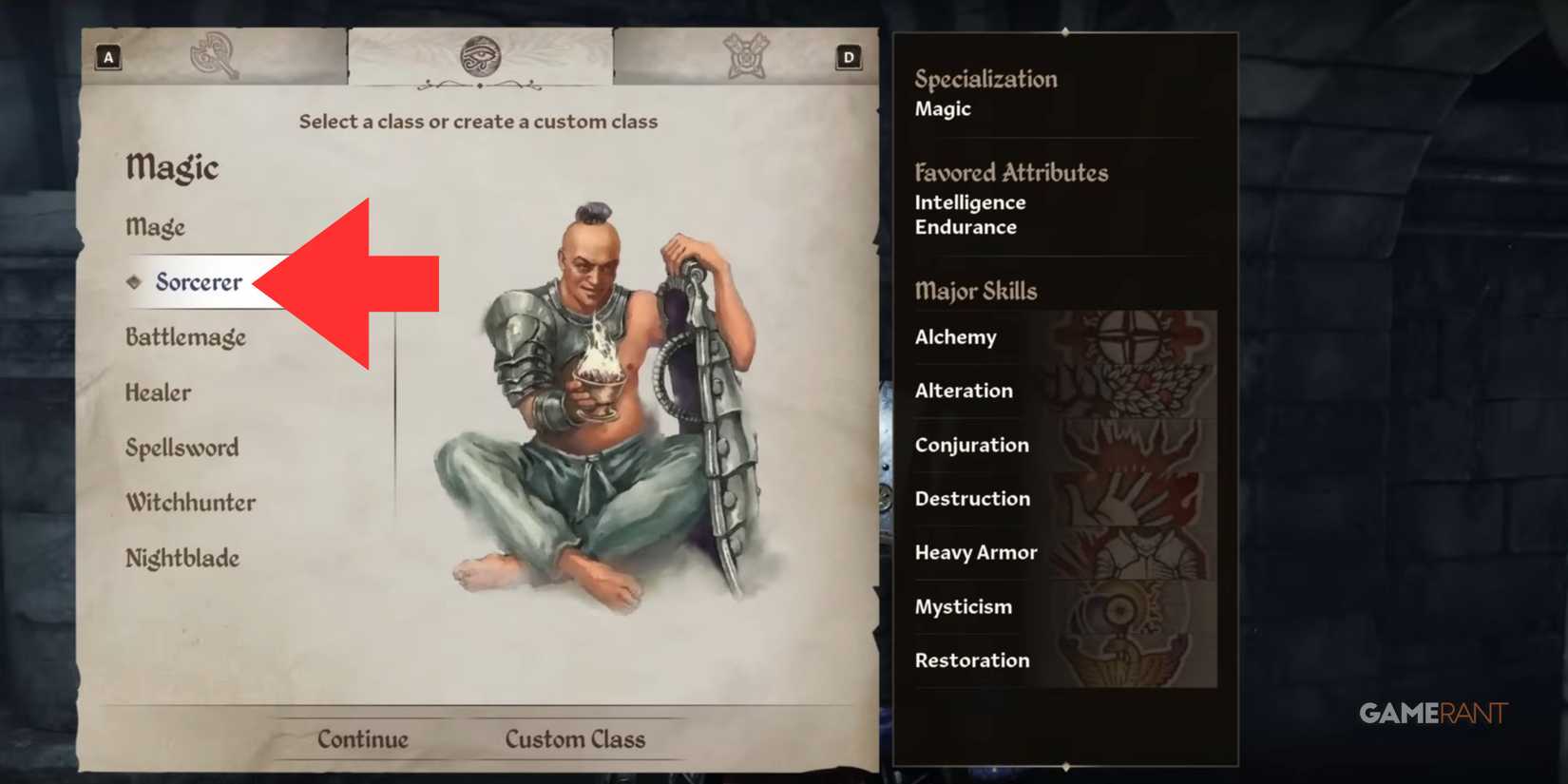 Sorcerer Elder scrolls 4 Oblivion Remastered Sorcerer Build