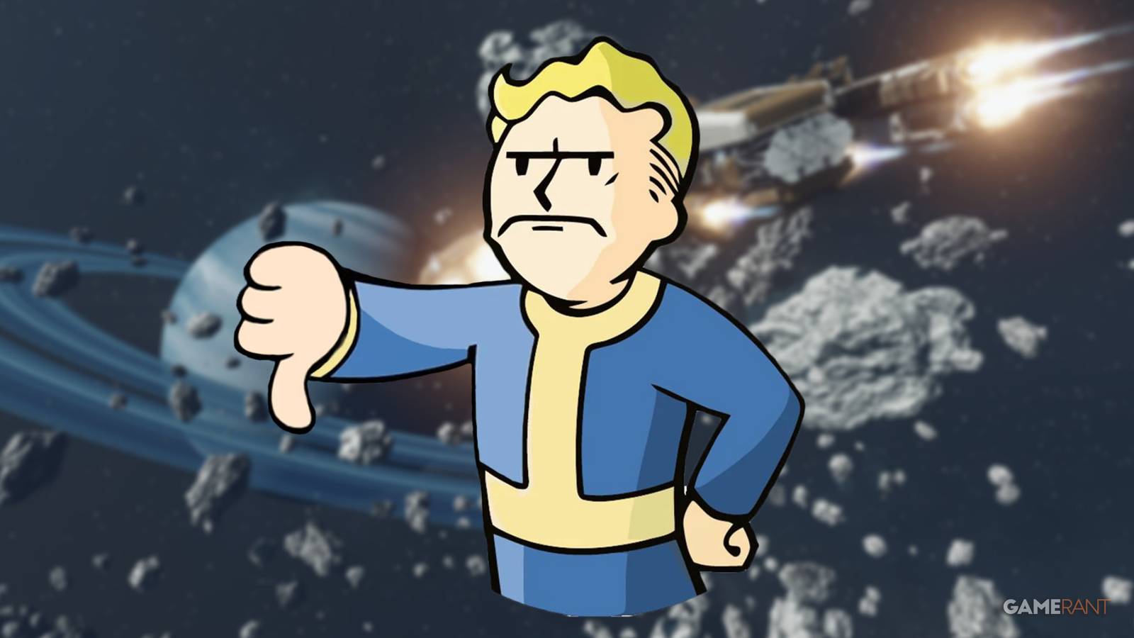 Starfield Flying Fallout Pip Boy