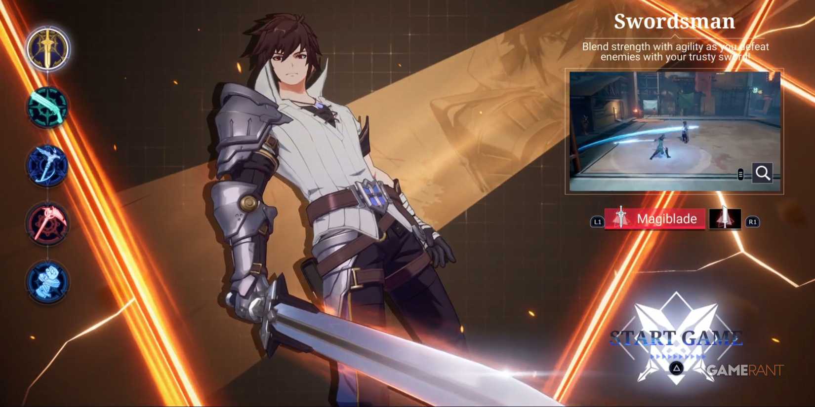 Swordsman Crystal of Atlan Classes Guide