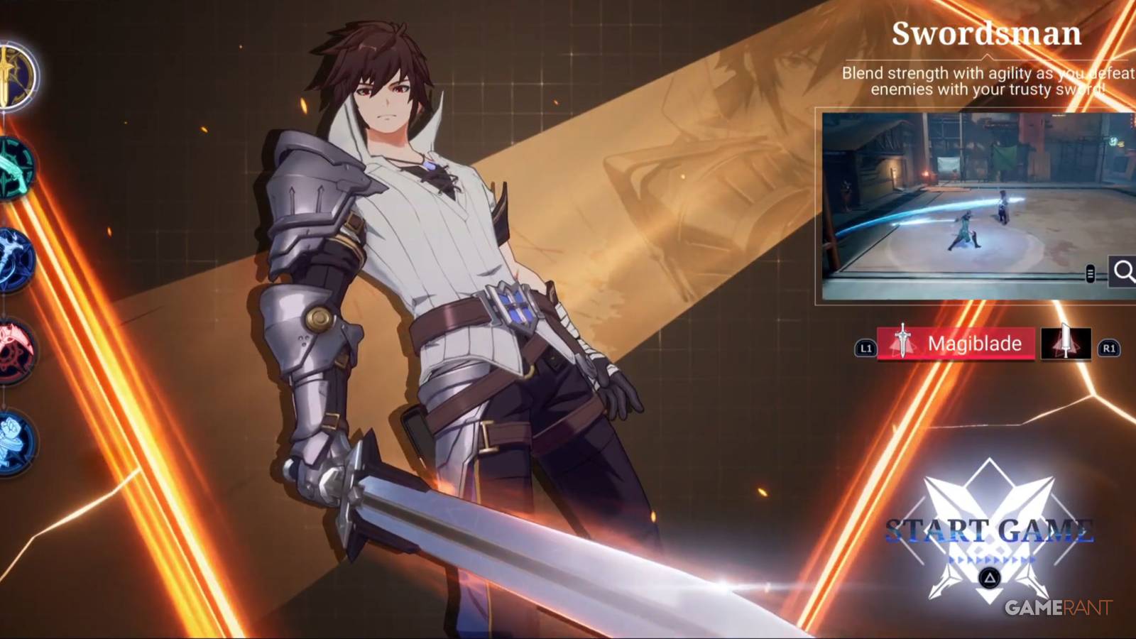 Swordsman Crystal of Atlan Classes Guide