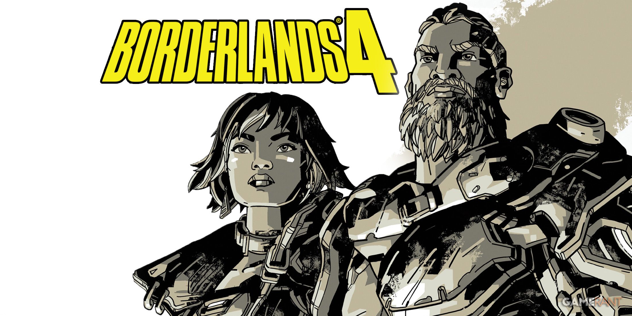 The Art of Borderlands 4 cover corner crop with game logo 2x1 composite