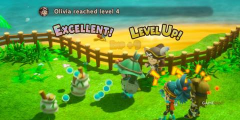 A Woodcutter with a chopped tree in Fantasy Life I: The Girl Who Steals Time