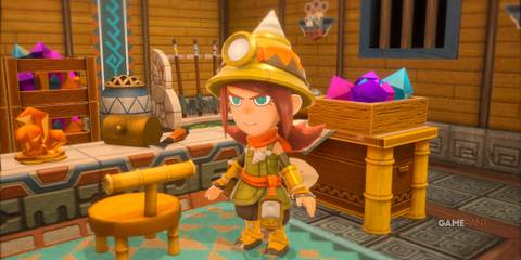 The Miner Master in Fantasy Life I: The Girl Who Steals Time