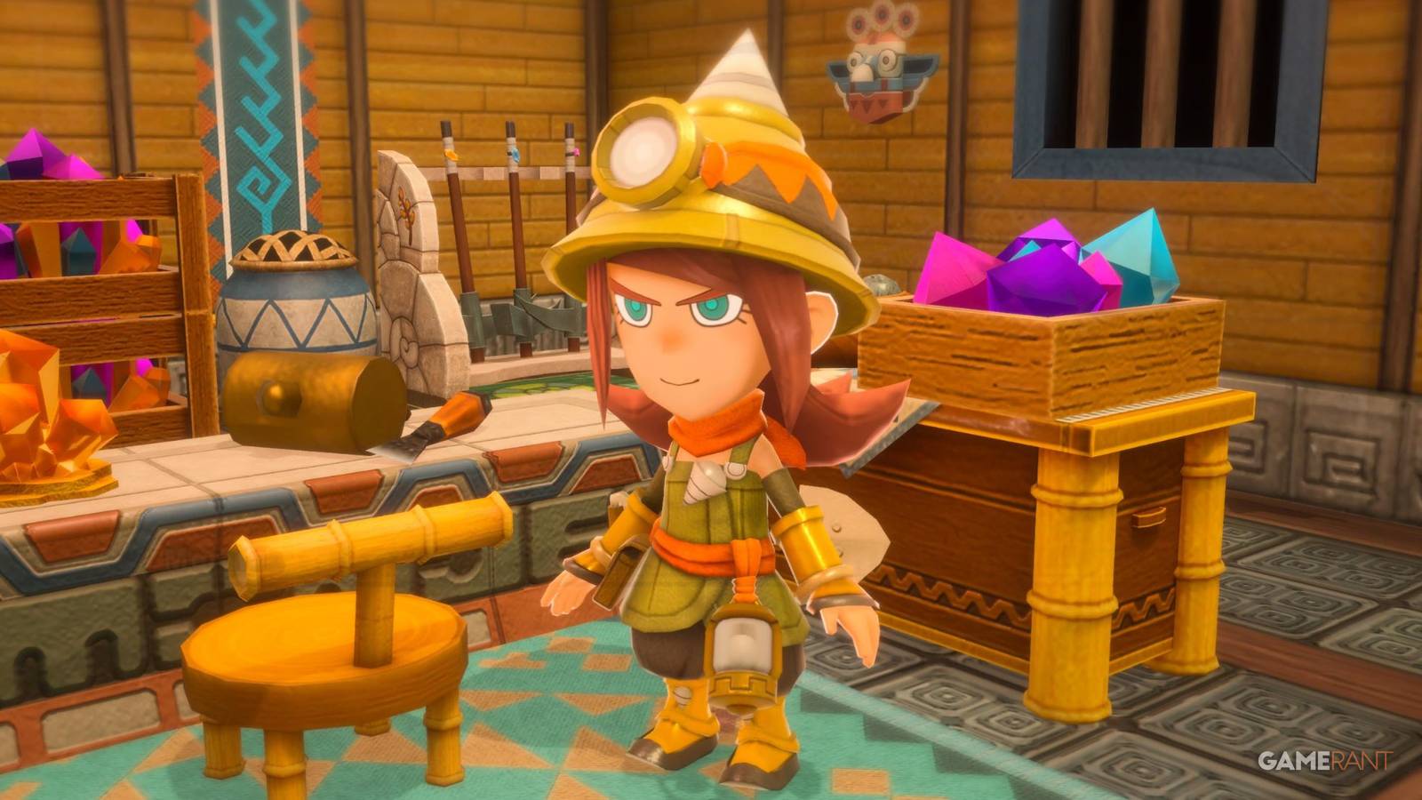 The Miner Master in Fantasy Life I: The Girl Who Steals Time