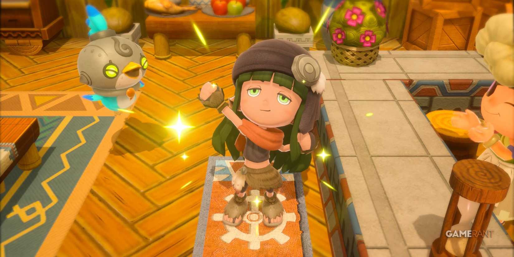 A mercenary in Fantasy Life I: The Girl Who Steals Time