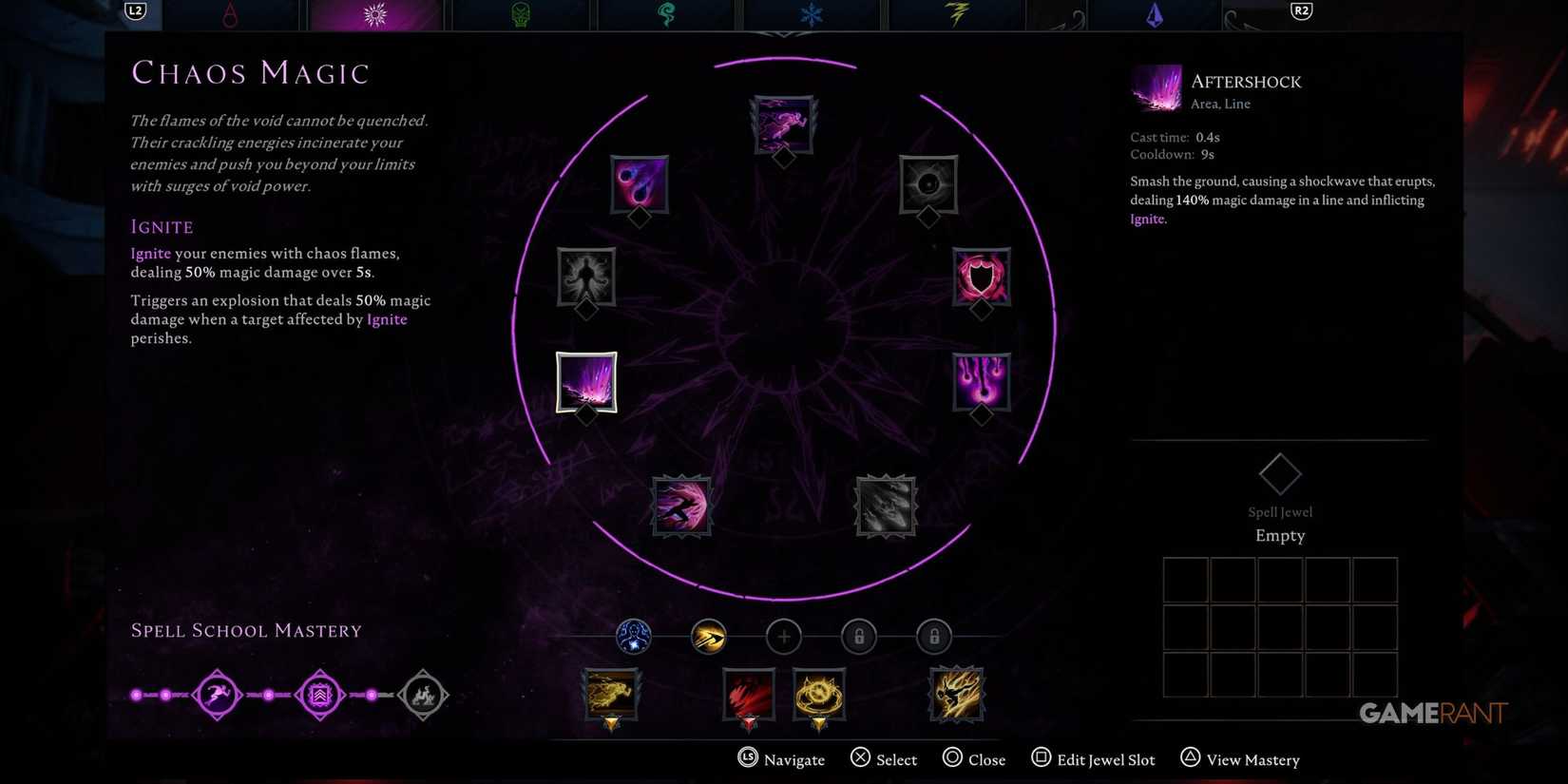 Aftershock spell in V Rising