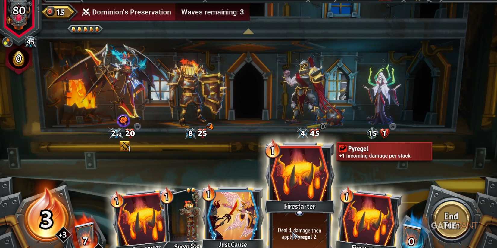 Use Instant Damage Cards On Glassy Enemies Monster Trainer 2