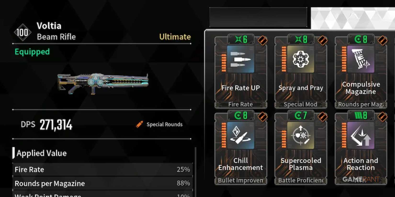 Voltia Build in The First Descendant