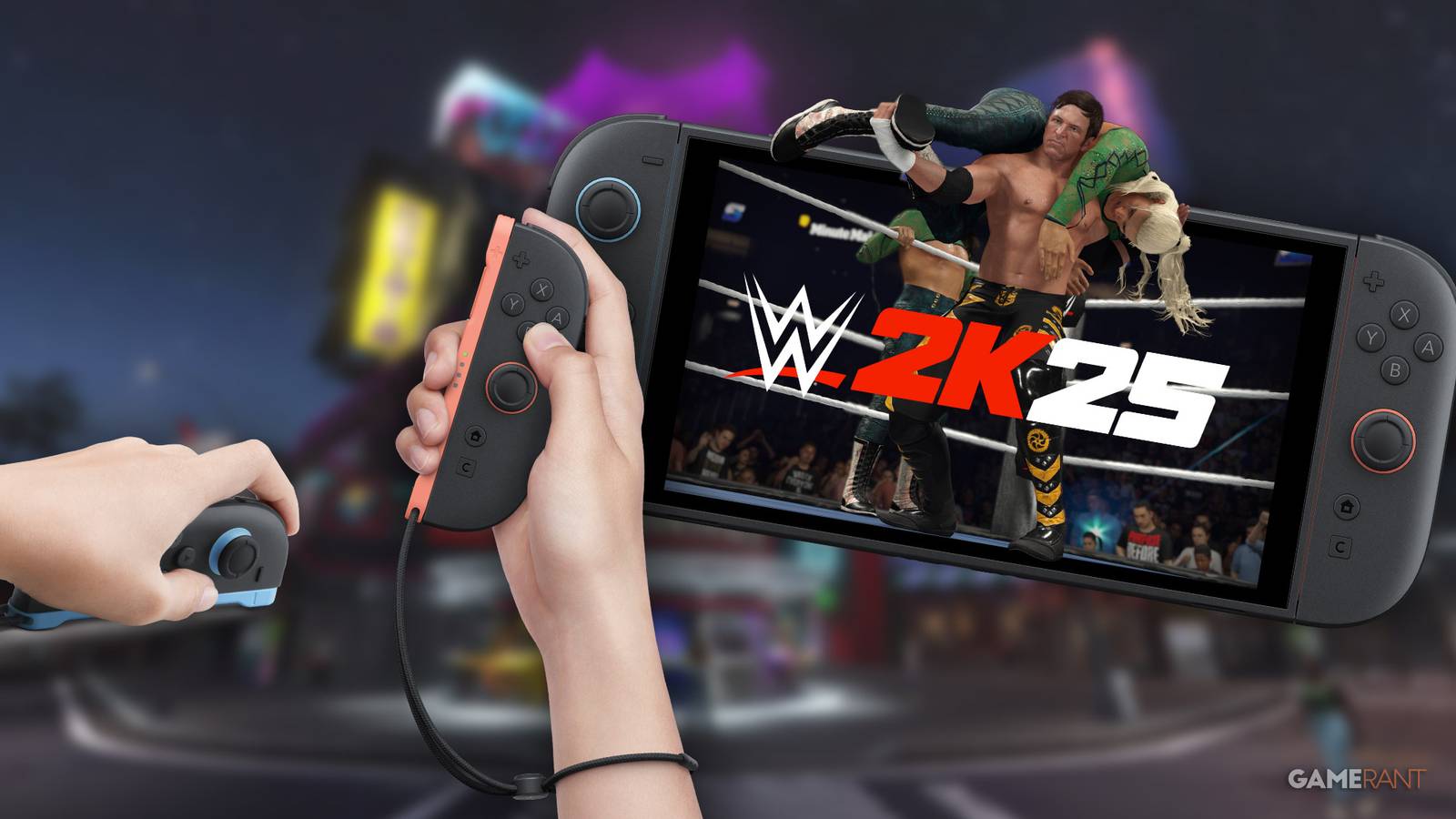 WWE 2K25 Switch 2 Motion Controls