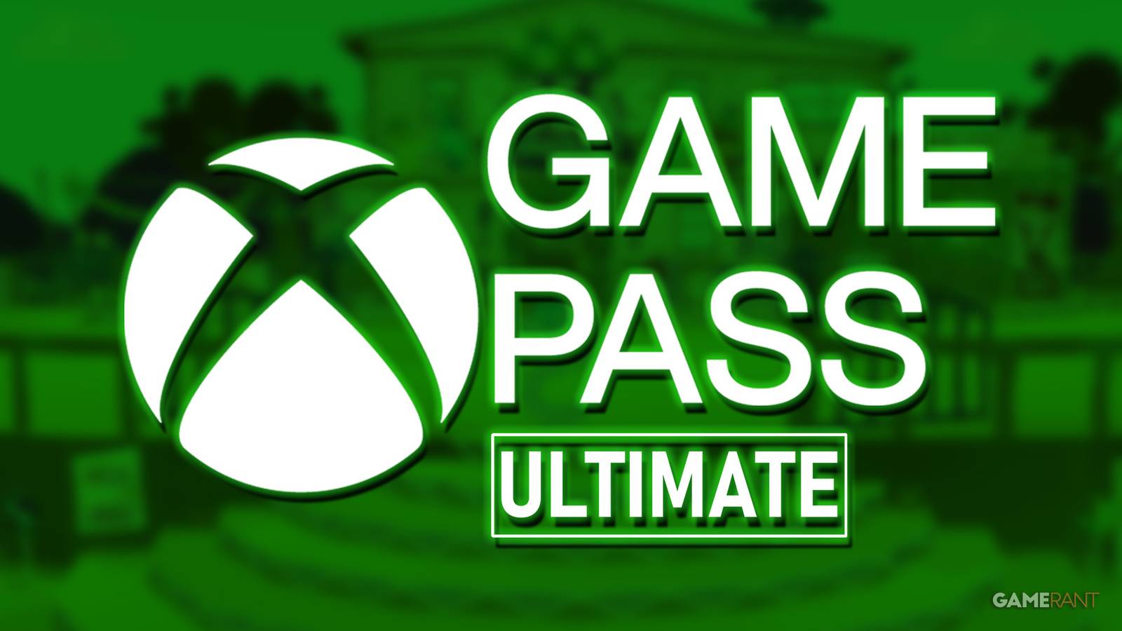 Xbox Game Pass Ultimate logo over green-tinted Kulebra and the Souls of Limbo promo gameplay screenshot