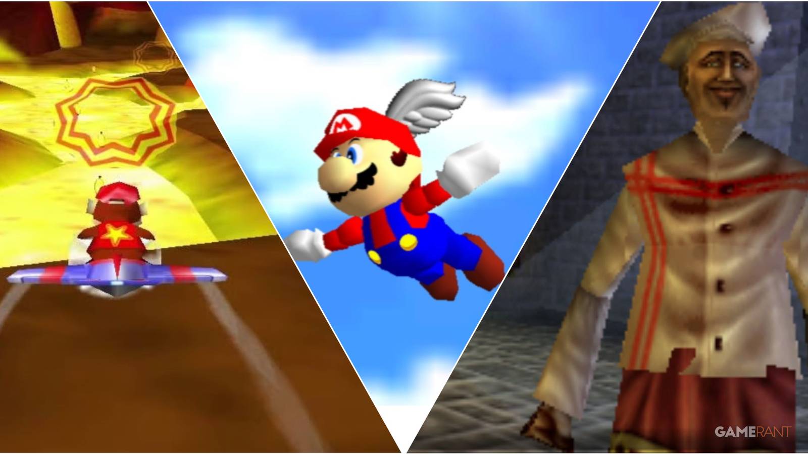 Diddy Kong Racing, Super Mario 64, Aidyn Chronicles: The First Mage