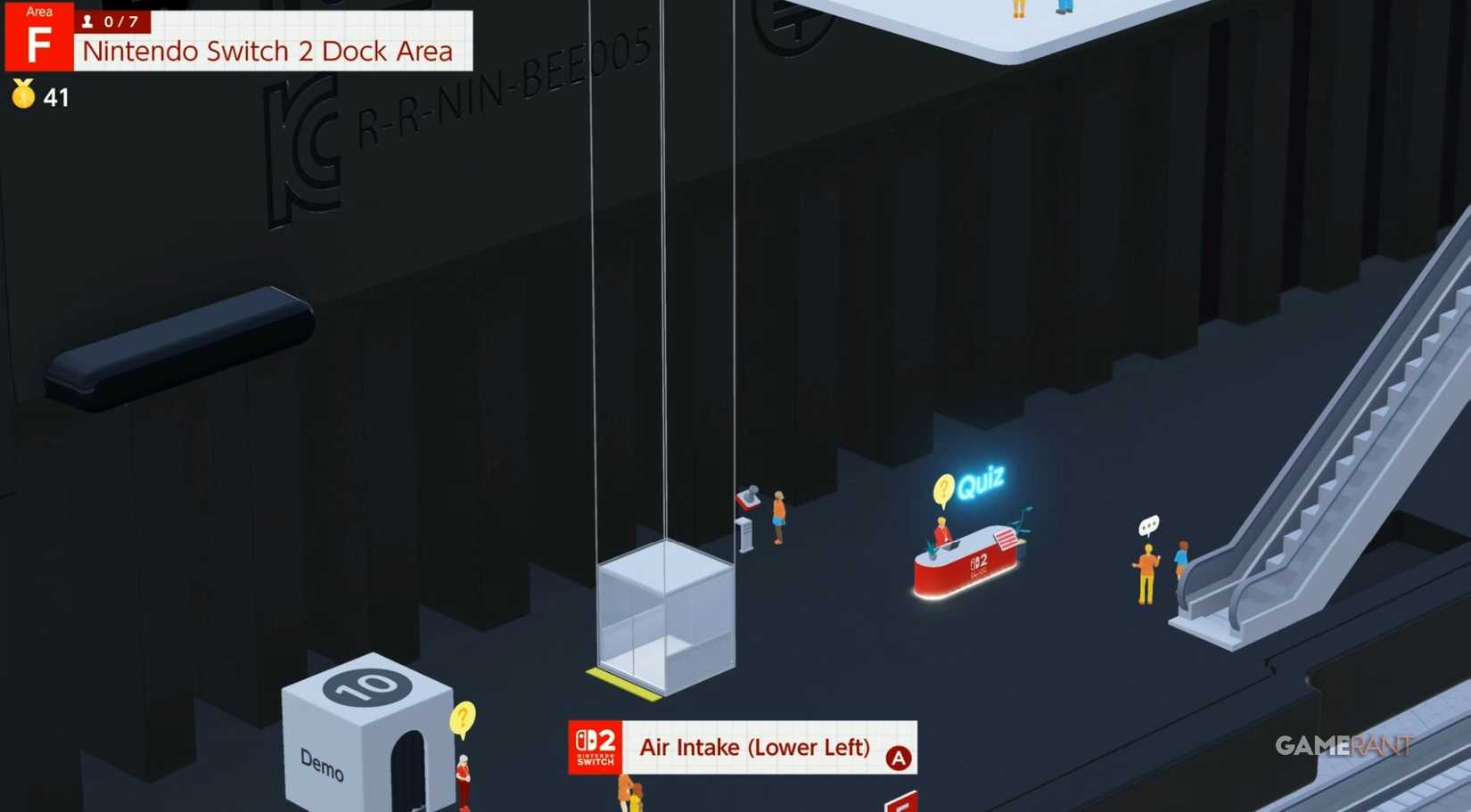 air intake lower left switch 2 dock