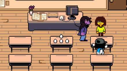 All eggs in Deltarune