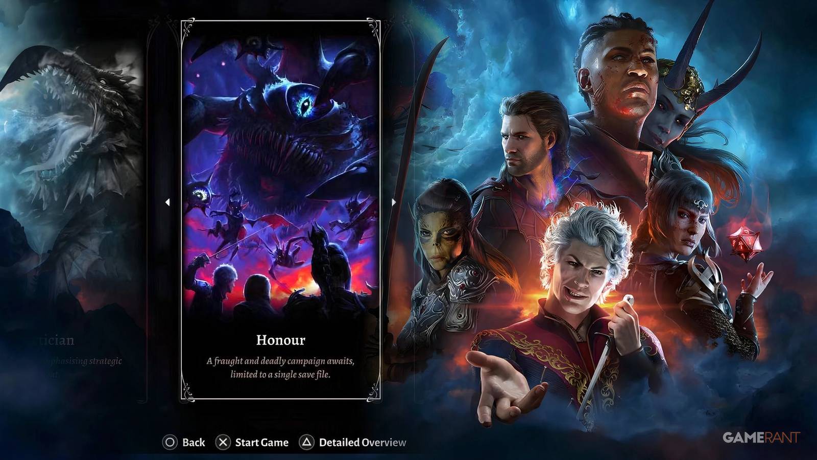 The Cardinal Sins of Baldur's Gate 3's Honour Mode Explained