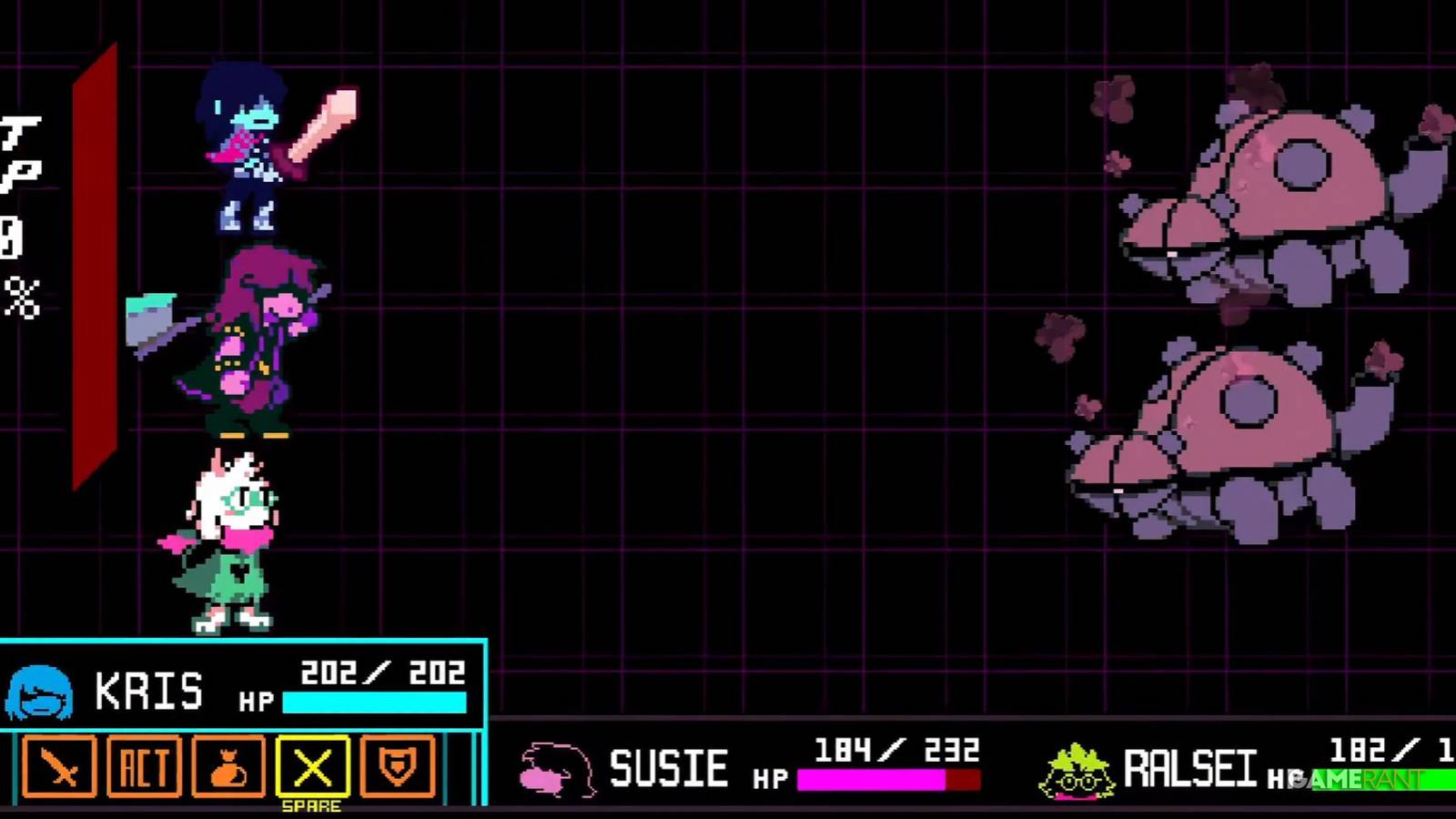 Balthizard in Deltarune Chapter 4