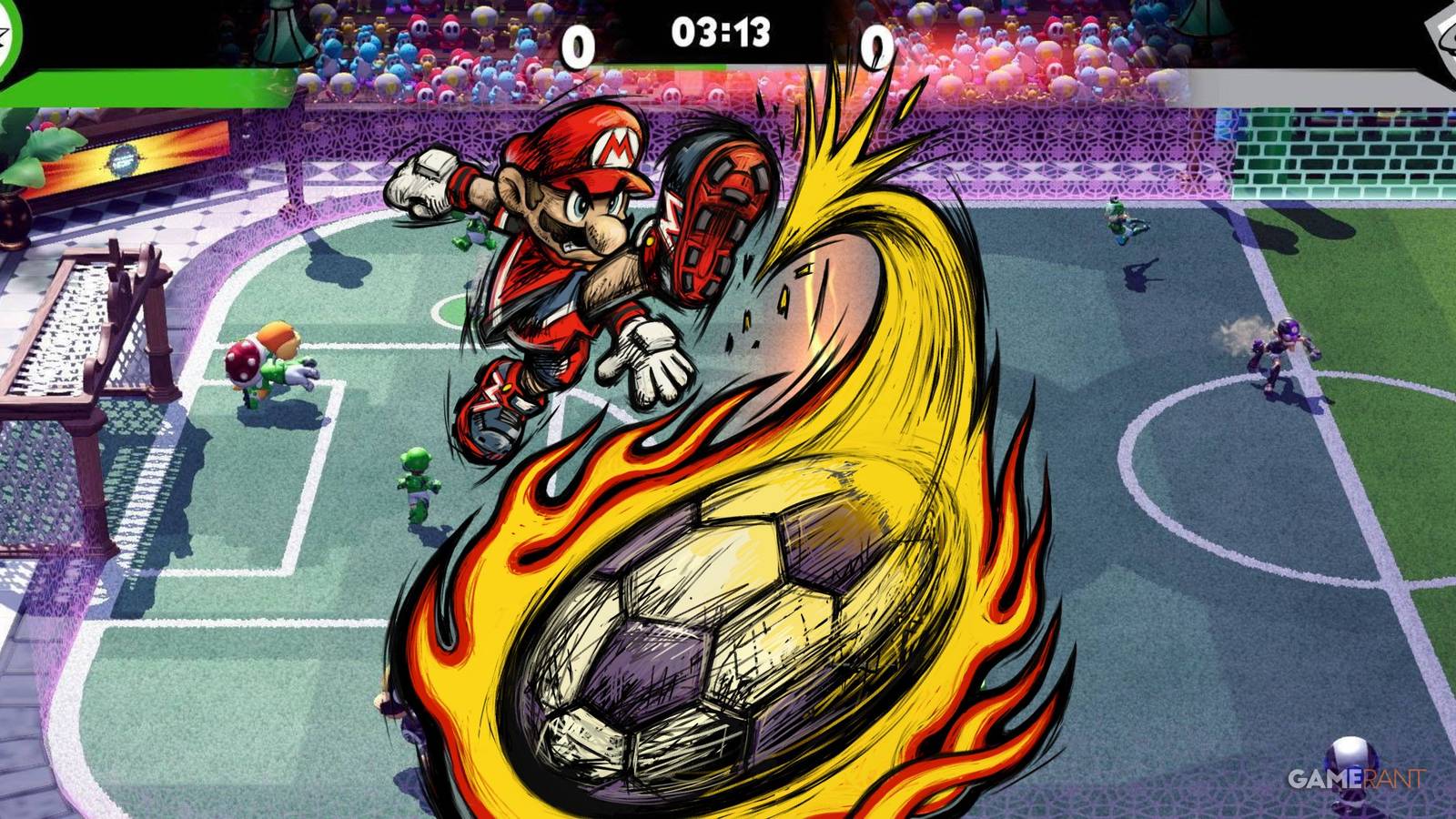 super mario strikers