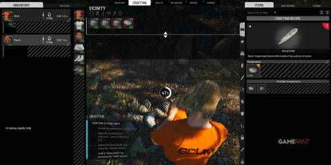 Crafting Knife SCUM 1.0-1