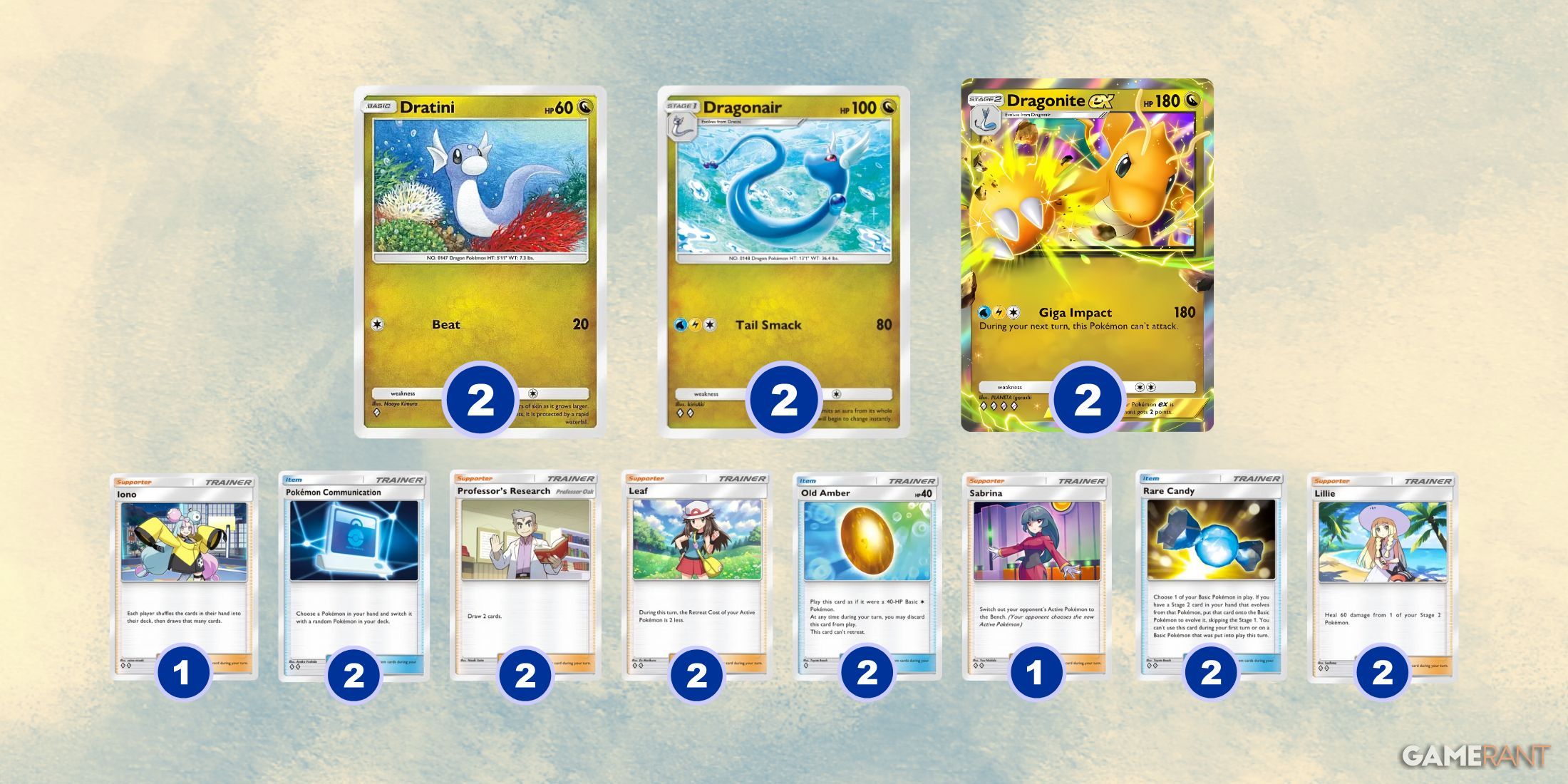 dragonite ex alternative deck in pokemon tcg pocket.