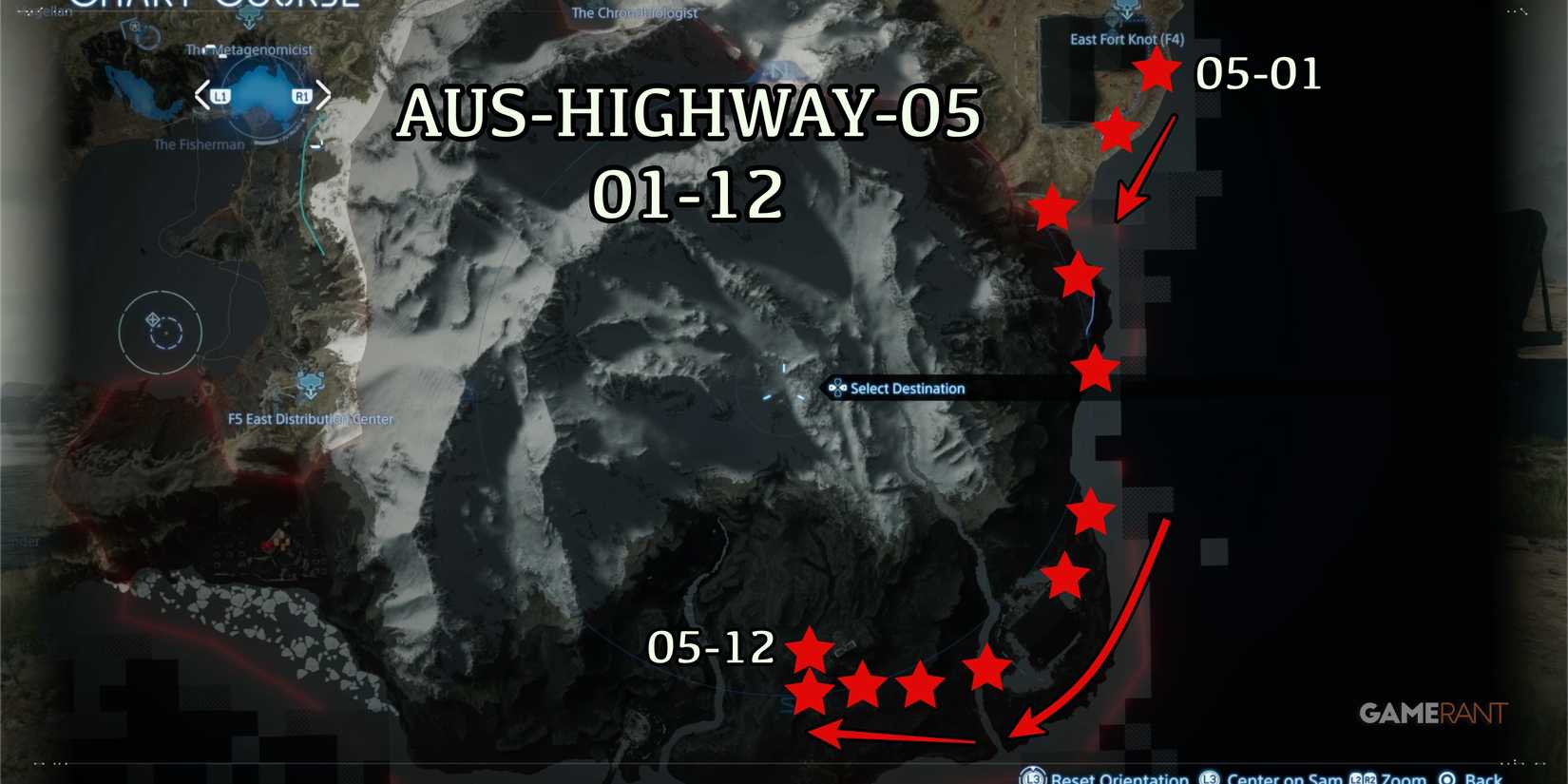 Ds2 Map Interactive Where to Build Every Road in Death Stranding 2: On the Beach