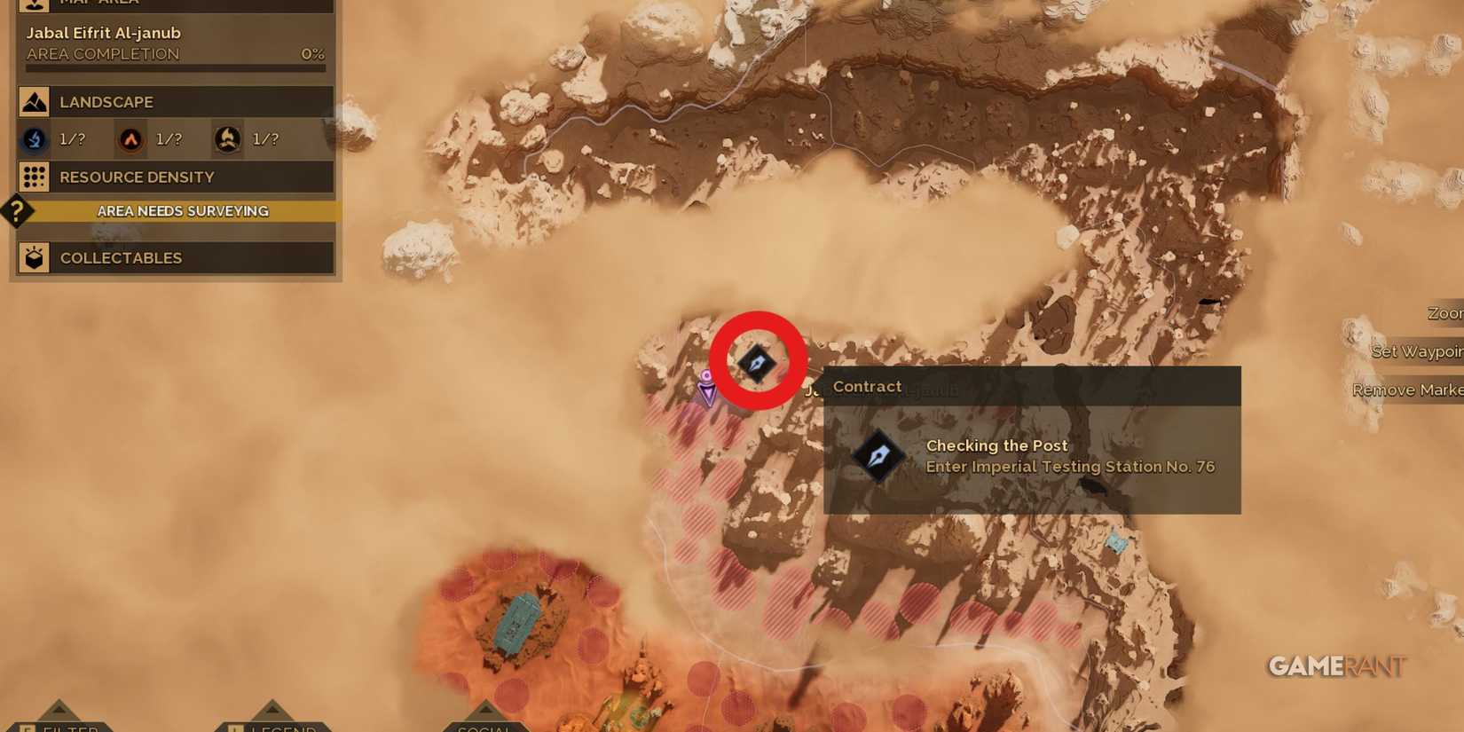 Dune Awakening - Imperial Testing Station 76 Map