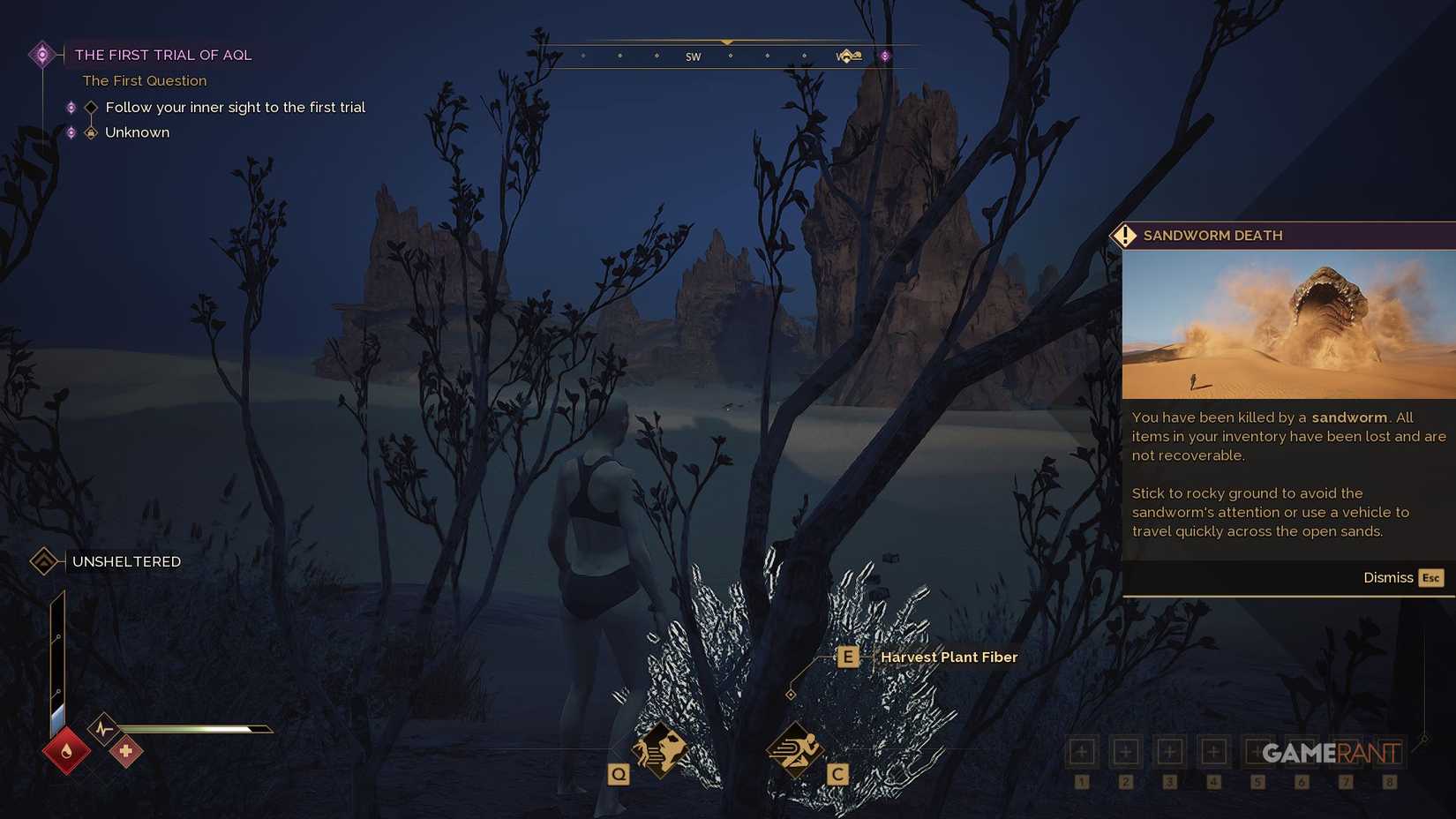 Dune Awakening - Sandworm Death