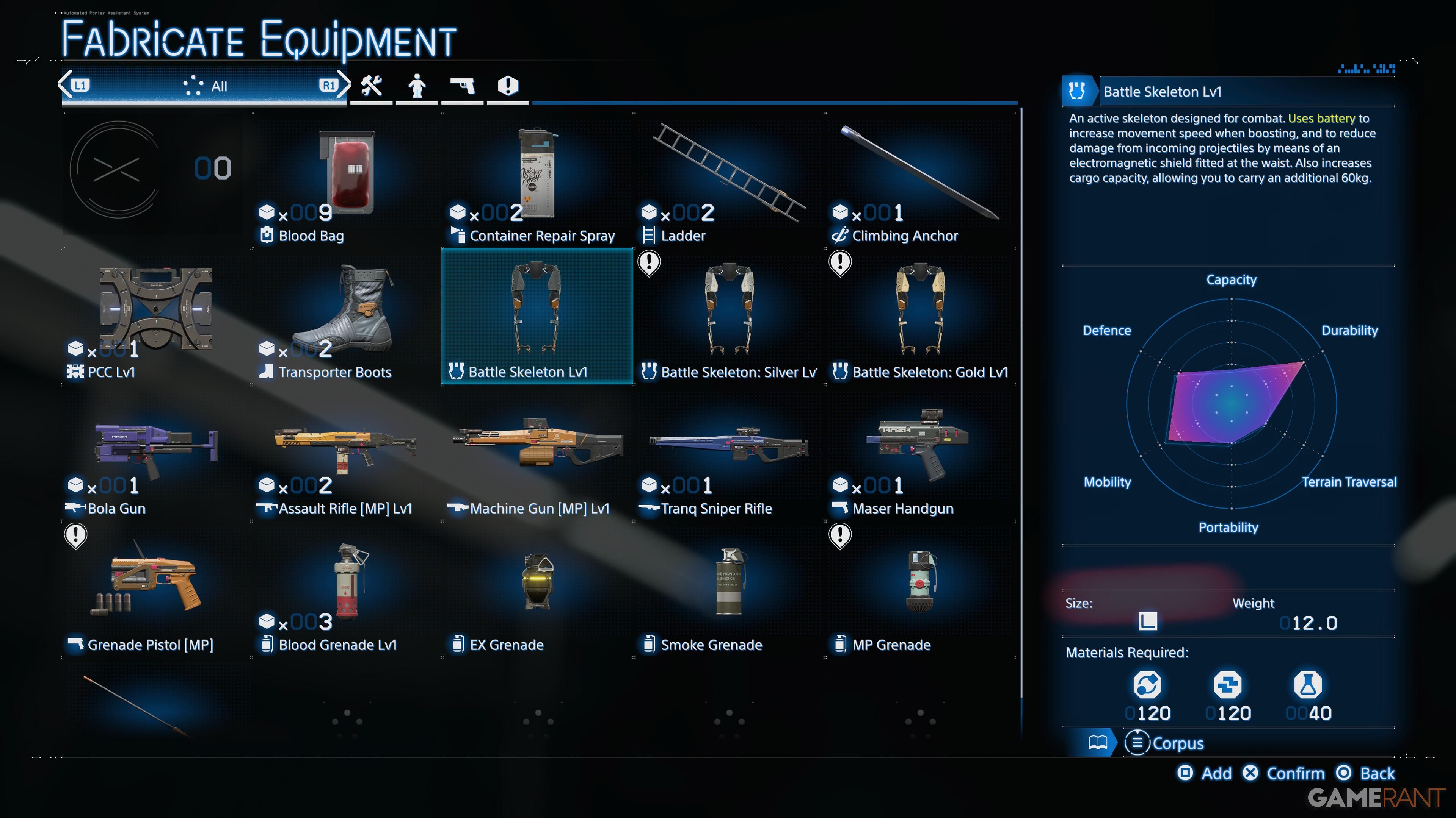 Making the manufacturing cost of all combat skeletons of death 2 (1)