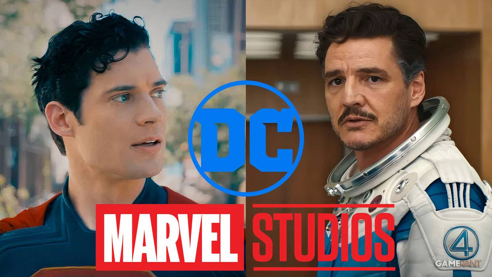 Fantastic Four And Superman Image