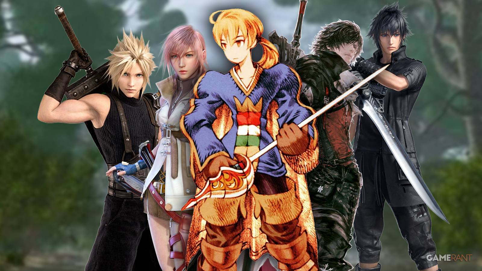 Final Fantasy Tactics Ramza FF Protagonist Comparison