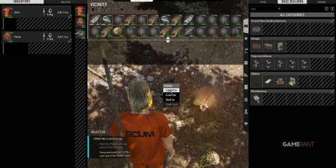 Fire Drill Improvised Fireplace How to make fire SCUM 1.0 (2)