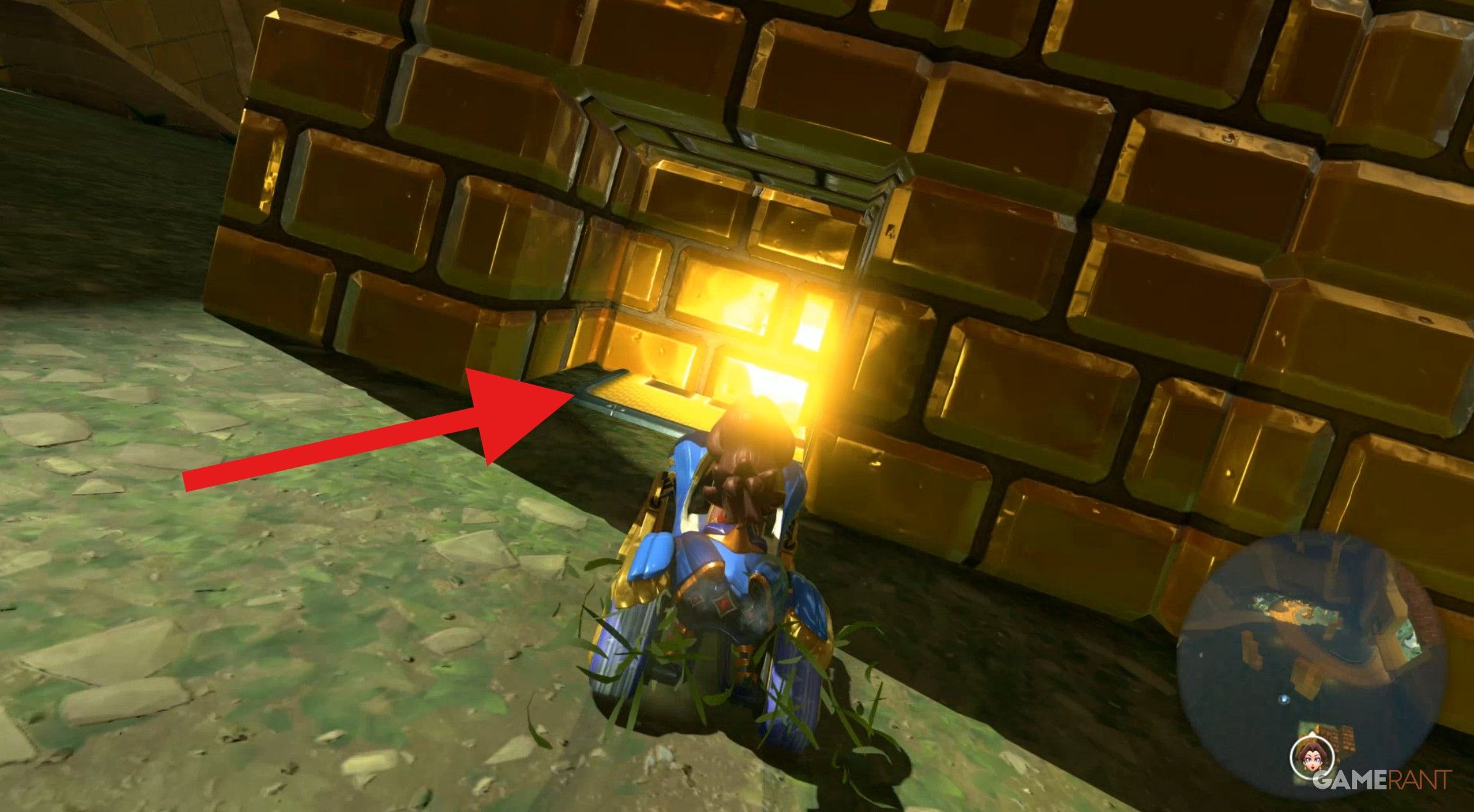 Great Block Ruins Yellow Question Mark Panels in Mario Kart World